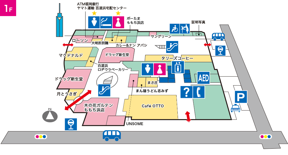 TNC放送会館 1F